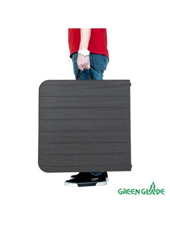 Стол складной Green Glade F2120, чемодан, три положения по высоте (54 / 73,5 / 89,5 см) 120 х 60 см