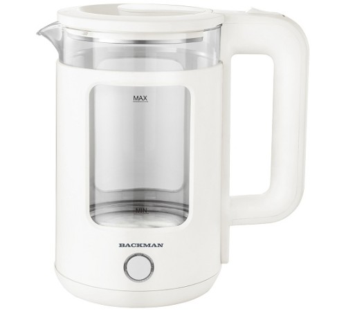 Чайник BACKMAN BM-TEA 716 1,8 л,2,2кВт стекло