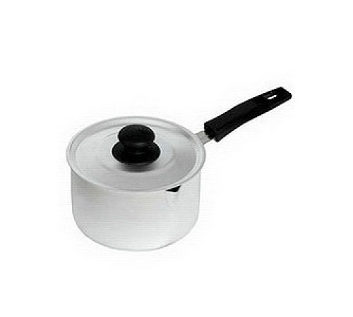 Кастрюля 14011 КЛАССИКА 1л 1 пласт.руч, мет.крышка