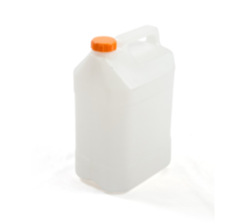 Канистра 5л ТНП белая, ручка сверху, Ижевск 10070501