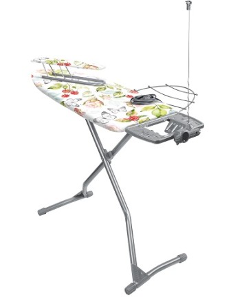 Доска глад. Ника Н12/3 Цветочная акварель 40х122см, перф.лист, удл, ПР