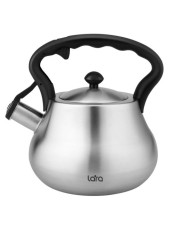 Чайник LARA LR00-85 2,5л, индукционное капсулированное дно, свисток с кноп механизмом, ручка нейлон