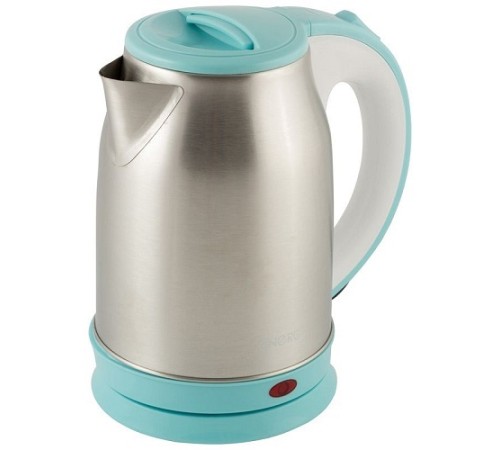 Чайник ENERGY E-202 1,8л,1,5кВт,диск,нерж. бело-голубой 7367