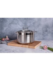 Кастрюля Kukmara Orion ORN-CA6024G, 6 л, нержавеющая сталь