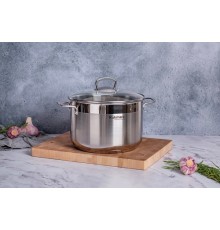 Кастрюля Kukmara Orion ORN-CA6024G, 6 л, нержавеющая сталь