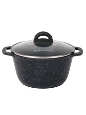Кастрюля Kukmara Granit кгч45а, 4,5 л, антипригарное покрытие