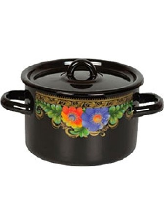 Кастрюля 2,9л 1с16с/1 Вологда черная