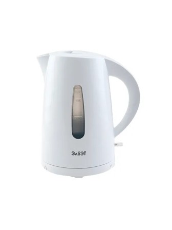 Чайник Elbet EK 1,7-01P 1,7л белый