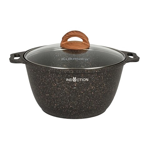 Кастрюля Kukmara Granit Ultra Induction кгои42а, 4 л, антипригарное покрытие Кастрюля Kukmara Granit Ultra Induction кгои42а, 4 л, антипригарное покрытие