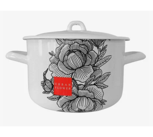 Кастрюля 2,9л С-16111/4Э Urban flower