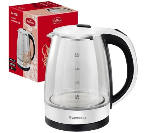 Чайник Чудесница ЭЧ-2039 1,8л 1,8кВт диск,