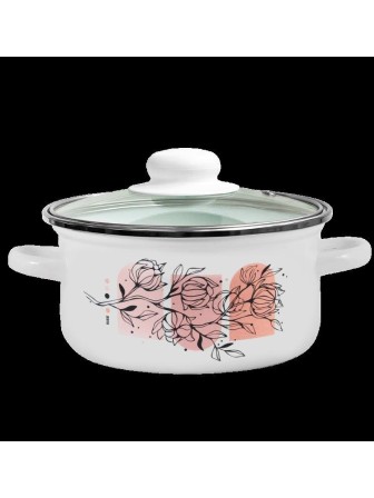 Кастрюля 2л С-1510САП2/4 Хлопок, Новинка