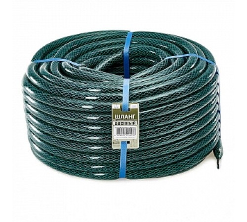 Шланг Гидроагрегат 50м ПВХ Военный 3/4, арм, черн/зеленый, непрозрач.