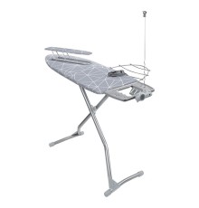 Доска глад. Ника Н12/5 с линиями на сером 40х122см, перф.лист, удл, ПР