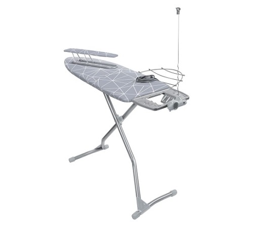 Доска глад. Ника Н12/5 с линиями на сером 40х122см, перф.лист, удл, ПР