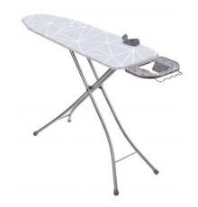 Доска глад. Nika Стайл 1 С1/2 с линиями на сером 120*38см