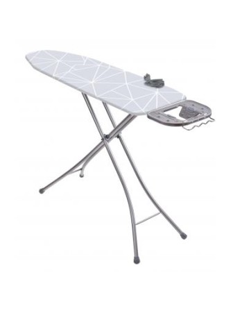 Доска глад. Nika Стайл 1 С1/2 с линиями на сером 120*38см