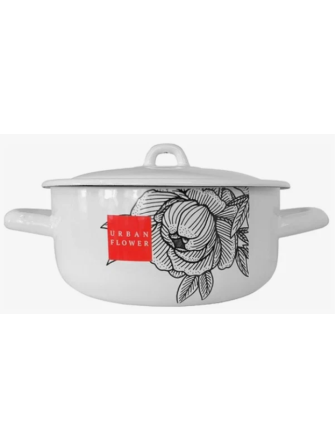 Кастрюля 1,45л С-16072/4Э Urban flower