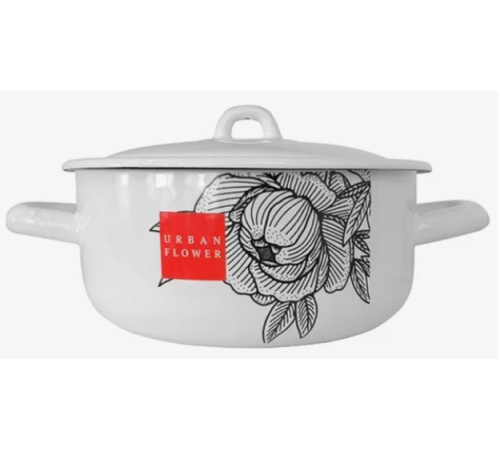 Кастрюля 1,45л С-16072/4Э Urban flower Кастрюля 1,45л С-16072/4Э Urban flower
