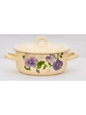 Кастрюля 1,45л С-16072/4КмЭ Анютины глазки