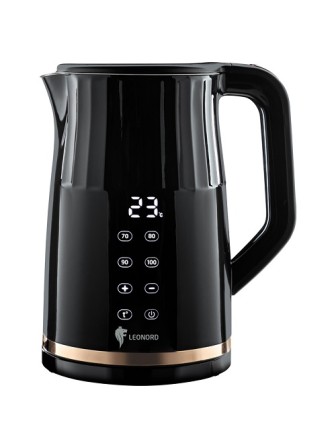 Чайник LEONORD LE-1510 черн. 1.7л, 2кВт, терморегулятор