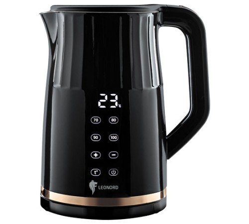 Чайник LEONORD LE-1510 черн. 1.7л, 2кВт, терморегулятор