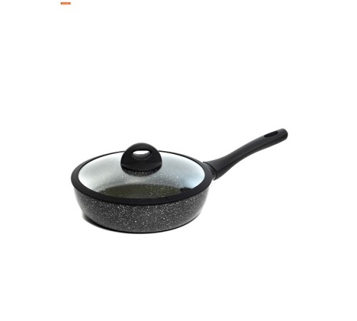 Сотейник Scovo Hi-Black HB-020, 24 см, стеклянная крышка 