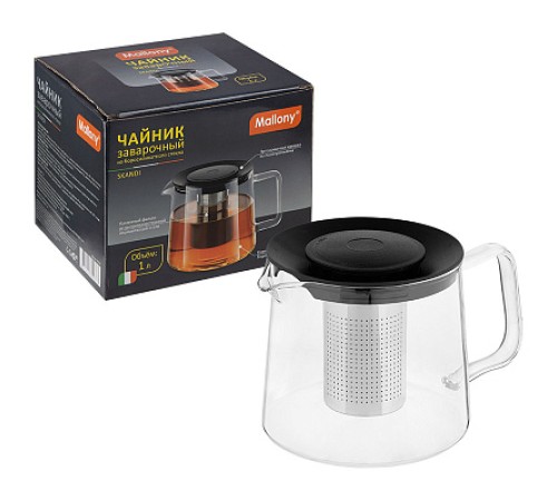 Чайник заварочный MALLONY SKANDI 1л 910125
