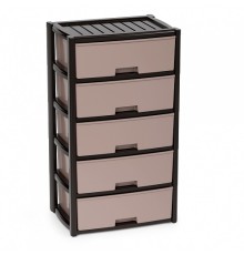 Комод М8762 Колорит 5 секции, венге, широкий Альтернатива