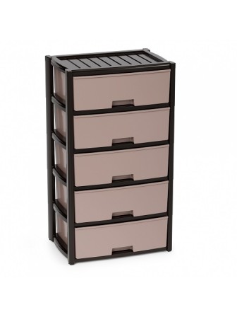Комод М8762 Колорит 5 секции, венге, широкий Альтернатива
