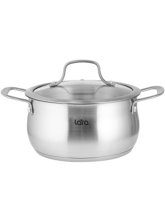 Кастрюля LARA ПРОВАНС LR02-353 4.2л, 22x11см, индукционное дно, крышка