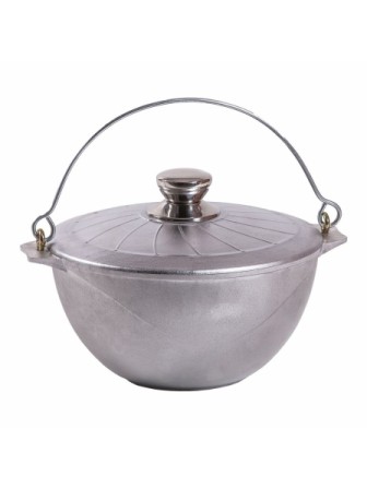 Казан походный 5л 55300 литой с крышкой