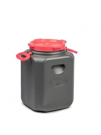 Канистра-бочка 30л Эконом М8330 навес.ручками, горл.215мм Альтернатива