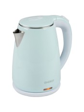 Чайник ENERGY E-261 1,8 л, голубой, двойной корпус