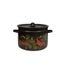 Кастрюля 7л 1с18с Рябина черная