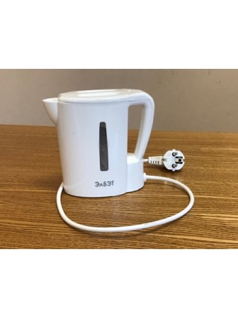 Чайник ЭлБЭТ Эч 0,5/500 0,5л, тэн, белый