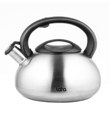 Чайник LARA LR00-12 (матовый) 3.0л, индукц. дно 0.6мм, черная ручка