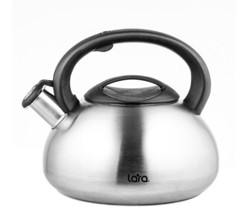 Чайник LARA LR00-12 (матовый) 3.0л, индукц. дно 0.6мм, черная ручка
