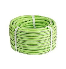 Шланг Гидроагрегат 25м ПВХ 3/4 арм, салатовый с серой полосой