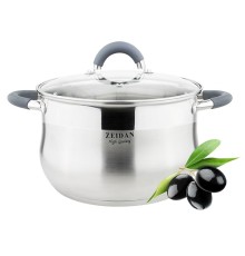 Кастрюля ZEIDAN Z-50250 Madrid 2,1л, стекл.крышка