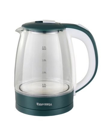 Чайник Чудесница ЭЧ-2040 2л, 1,5кВт диск,