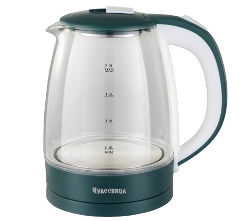 Чайник Чудесница ЭЧ-2040 2л, 1,5кВт диск,
