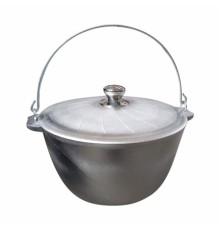 Котел походный 8л 48300 литой с крышкой