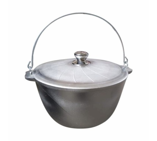 Котел походный 8л 48300 литой с крышкой