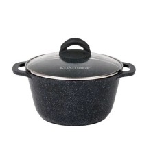 Кастрюля Kukmara Granit кгч35а, 3,5 л, антипригарное покрытие