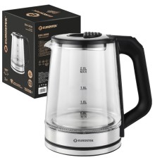 Чайник EUROSTEK ЕЕК-3002 1.8л,1,5кВт,стекло