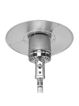 Уличный газовый обогреватель Aesto A-01T, античный серый