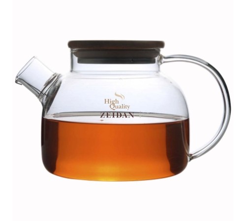 Чайник заварочный ZEIDAN Z-4299 1л стекло.,фильтр-пружина