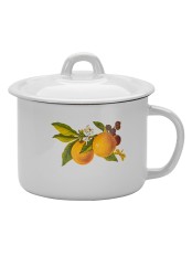 Кружка с крышкой 1л С-0207/4 Фруктовая фантазия