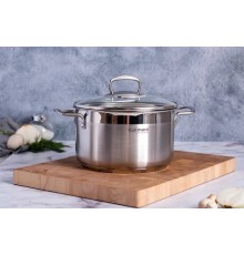 Кастрюля Kukmara Orion ORN-CA3520G, 3,5 л, нержавеющая сталь